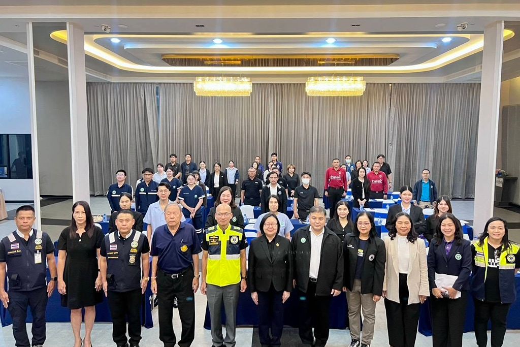ศรชล./ศคท.จว.สมุทรสาคร ร่วมประชุมจัดระบบการแพทย์ฉุกเฉินทางทะเลแบบบูรณาการในจังหวัดสมุทรสาคร