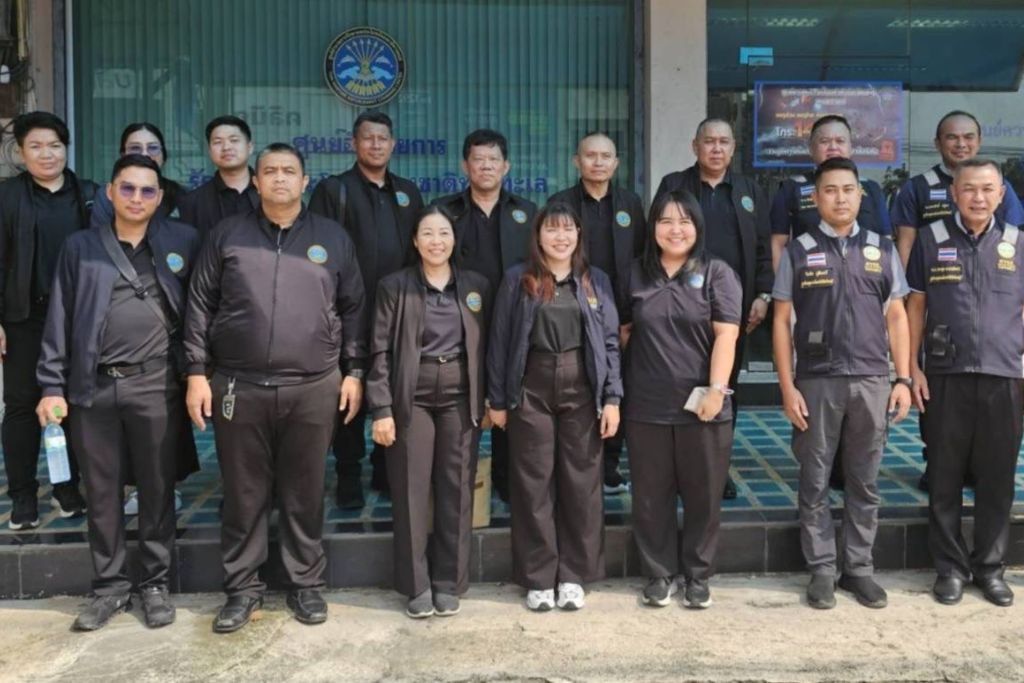 ผอ.สำนักปฏิบัติการ 1 ศรชล. และคณะฯ เดินทางมาตรวจเยี่ยม ศรชล.จว.ชบ. ศคท.จว.ชบ.